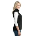 thumbnail image 3 of Port Authority Ladies Microfleece Vest-3XL (Black), 3 of 6