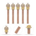 thumbnail image 4 of Copper Service Access Valves for Air Conditioner with Knurled Coupler Nut Design 6 3cm Long, 4 of 8