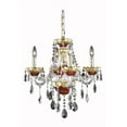 thumbnail image 1 of Elegant Lighting Alexandria 19" 4 Light Elegant Crystal Chandelier, 1 of 1