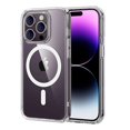 thumbnail image 2 of Clear Phone Case For iPhone 14 13 12 11 15 Pro Max For Magsafe Magnetic Wireless Charging Case XR XS Max Cover Protective Shell, 2 of 6