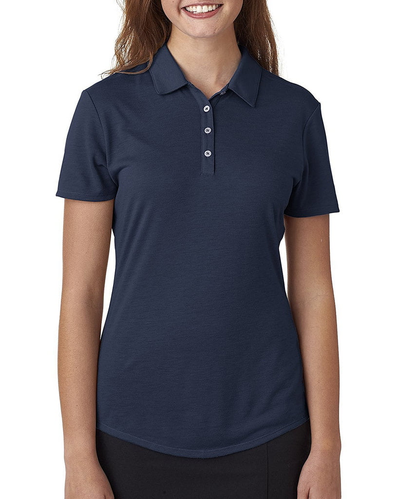 aflevere En trofast øjenvipper Golf Womens Short-Sleeve Solid Polo Shirt - Adidas - Walmart.com