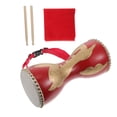 thumbnail image 3 of Miangastore 1 Set of Chinese Style Waist Drum Performance Props Percussion Instrument, 3 of 8
