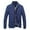 Dark Blue, variant on Mens Jacket Fashion Business Solid Stand Collar Leisure Big Size Zipper Jacket Casual Long Sleeve Outerwear Winter Coats for Men Black M
