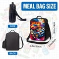 thumbnail image 4 of Car Racing Backpack Set, Durable and Lightweight, Large Capacity and Multiple, Perfect for , Daily Use, or Gifts, Designed with Matching Lunch Bag Pencil Case, Back to , for Teenager,, 4 of 10