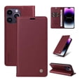 thumbnail image 4 of Funda para iPhone 15 Pro Max Estuche de Cuero PU Tipo Cartera con Ranuras para Tarjetas y Cierre Magnético, 4 of 5