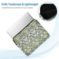 thumbnail image 2 of FORMRS 13"-13.3" Laptop Sleeve Protective Case Soft Carrying Quilted Computer Bag Cover, Beige Floral, 2 of 7