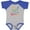 Baseball Heather and Royal, variant on Inktastic My Aunt and Uncle Love Me Boys or Girls Baby Bodysuit