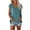 Sky Blue, variant on Plebaso Women's Short Sleeve T-Shirts Loose V Neck Casual Shirts Lightweight Soft Summer Tees Solid Color