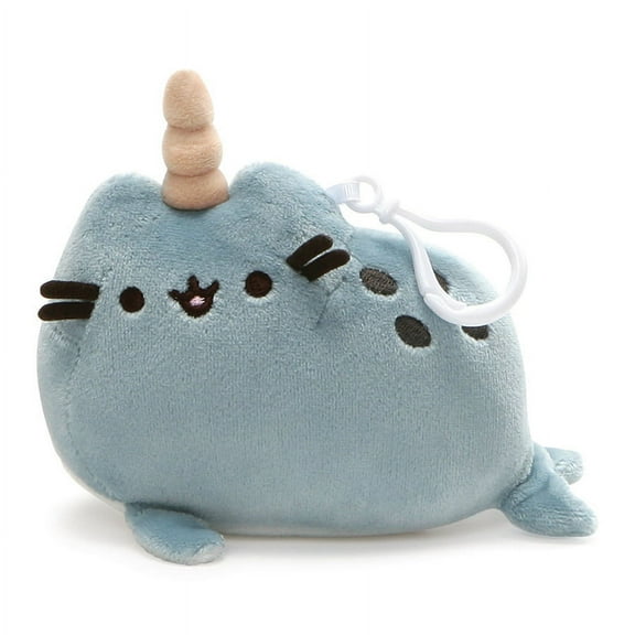 Pusheen Pusheenimal Narwhal 5-Inch Plush Backpack Clip