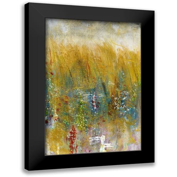 Bramma, Lila 11x14 Black Modern Framed Museum Art Print Titled - Field Impressions I