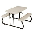thumbnail image 5 of Lifetime Kid's Big Stuff Swing Set with Toddler Bucket Swing and Kid's Almond Picnic Table (91109), 5 of 22