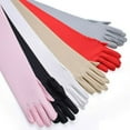 thumbnail image 6 of Douhoow Women Evening Party Formal Prom Gloves Long Finger Mittens, 6 of 6