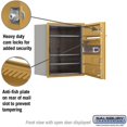 thumbnail image 3 of SALSBURY INDUSTRIES 3705S-03GFP Horiz Mailbox,Prvt,3Dr,Gold,FL,20in, 3 of 5