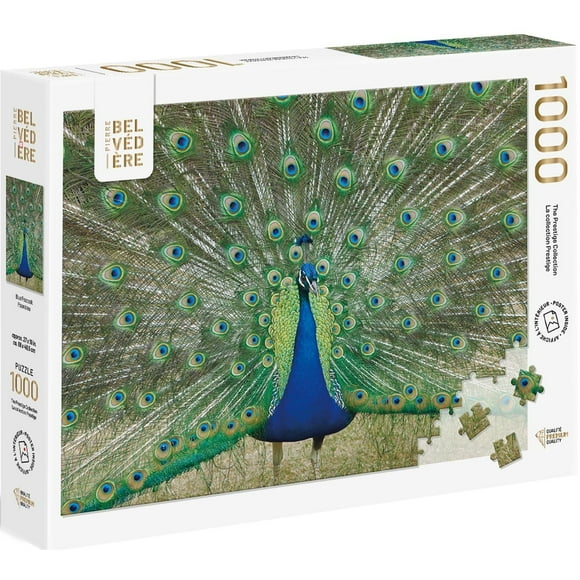 Puzzle 1000 Blue Peacock