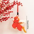 thumbnail image 3 of 2026 Year of The Horse Plush Ornament, 5.9inch Mini Cute Flying Horse Plush Keychain, Horse Charm Bag Pendant, Car Key Chain Accessory, Backpack Charm Horse, Soft Plush Keychain Horse, 3 of 7