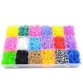 thumbnail image 3 of Bangcool Band Making Kit Rubber DIY Colorful Loom Band Bracelet Kit Rubber Loom Band Kit, 3 of 10