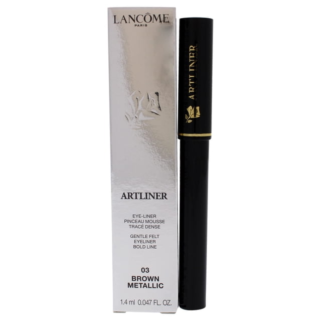 Delineador líquido Lancôme Artliner Precision Brown Metallic