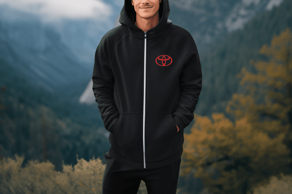 Toyota 4Runner Zip-Up Hoodie Ready for Anything