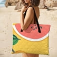 thumbnail image 4 of Tropical Fruits with Exotic Flavors Picnic Blanket Waterproof Outdoor Beach Blanket Hand-held Pad Suitable for Travel, Camping, Beach, Family Gatherings, 4 of 7