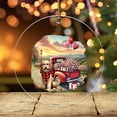 thumbnail image 3 of Be My Valentine's Goldendoodle Truck Full of Love Flower Balloon Acrylic Round Ornament Doodle Dog Lover Gifts Idea Home Tree Decor - 02029, 3 of 4