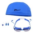 thumbnail image 2 of Antibuée Sans Fuite Anti-Casse Natation avec Nez et Oreilles Bleu, 2 of 10