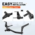 thumbnail image 5 of KOJEM Trailer Tow Hitch 2 Inch Receiver Compatible with 2005-2018 Volkswagen Jetta Sedan 2010-2014 Volkswagen Golf Wagon, 5 of 9