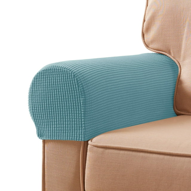 Fundas de reposabrazos SUBRTEX de elastano elástico para sillas y sofás (2 unidades)