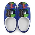 thumbnail image 5 of Mens Cozy Slippers Looney Tunes Marvin The Martian Warm Soft Plush Slipper Slip-on House Shoes for Home Indoor Outdoor, 5 of 7