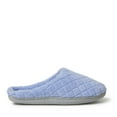 thumbnail image 3 of Dearfoams Women's Leslie Quilted Microfiber Terry Memory Foam Clog House Slipper, 3 of 6