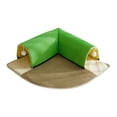 thumbnail image 4 of Túnel de juego para cama de gato Salvador cueva para mascotas verde, 4 of 10