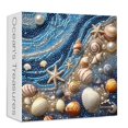 thumbnail image 1 of Puzle PICKFORU de 1000 piezas con conchas marinas de playa, 61 x 61 cm, 1 of 9