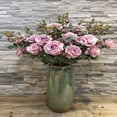 thumbnail image 6 of SPRING PARK Artificial Rose Flower, Plant Vase Wedding Outdoor Garden Home DIY, Small Artificial Faux Greenery for House Decorations, 6 of 7
