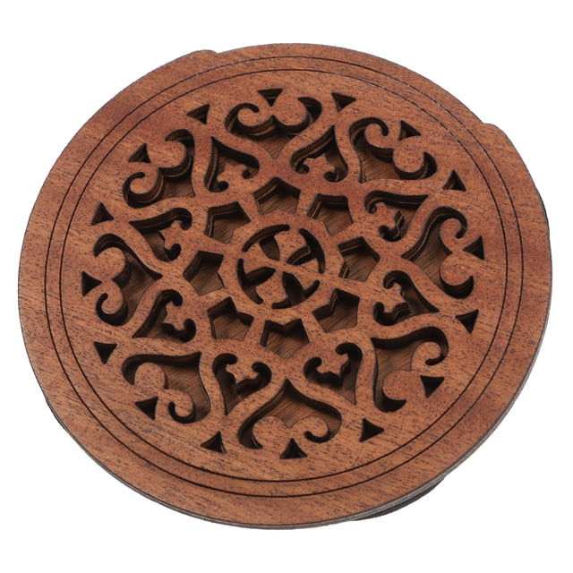 Miangastore Guitar Wood Soundhole Cover Practical Block Feedback Buffer Guitar Feedback Reducer