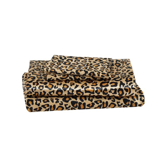 Juego de sábanas Beatrice Home Fashions, 100% poliéster satinado de lujo