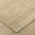 thumbnail image 4 of Set of 2 Linen Textured Semi Sheer Window Treatment Curtain Tiers 24 Inches Long for any Small Window, (27"W x 24"L, Taupe), 4 of 4
