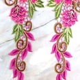 thumbnail image 3 of Kironypik 1 Pair Polyester Flower Shape Applique DIY Stylish Fashionable Clothes Dress Sew On Patch Ornament Accessories, 3 of 6