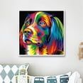 thumbnail image 3 of Número de pintura Adulto Pintura al óleo de bricolaje Pintura digital, Pintura de pared pintada a mano Pintura de tela animal Pintura de decoración de sala de estar Pintura.30 * 40 cm XianweiShao 9024715016218, 3 of 5