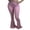 Purple, variant on Lroveb Flare Leg Pants for Women, High Waisted Flared Workout Yoga Pants, Womens Fashion Ladies Casual Solid Slim Colour Tight Pants Trousers Black