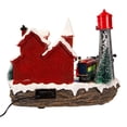 thumbnail image 2 of Kurt S. Adler Light Up Musical Christmas Village Table Piece, 9.25-Inch, Multi-Color, 2 of 4