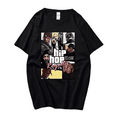thumbnail image 2 of T-Shirts d'Été pour Hommes et Femmes Street Hip Hop Culture Dr Dre Eminem 2 Pac Biggie Rappeur-sebneei, 2 of 4