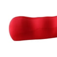 thumbnail image 6 of Leg Pillow for Sleeping Hip Pain Bolster Pillow for Legs Memory Foam Knee Pillow Leg Elevating Support Pillow for Ankle Rest and Foot Comfort 17.7" x 6.7" x 4.3"  Red, 6 of 7