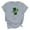 Gray, variant on Funny Lucky St Patrick's Day Shirt for Women Irish Shamrock Paddy's Day T-Shirt Casual Crewneck Short Sleeve Tees