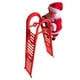 thumbnail image 2 of Climbing Ladder Santa Claus Christmas Climbing Santa Doll Toy, 2 of 9