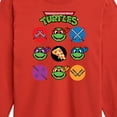 thumbnail image 3 of Teenage Muntant Ninja Turtles - Turtles Grid - Toddler And Youth Long Sleeve Graphic T-Shirt, 3 of 5