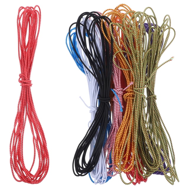 10 Bundles of Elastic Stretchable Band DIY Elastic Bands Notebook Connecting Inserts