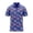 Bikini Blue, variant on Crude Funny Golf Polo Shirts - Men UPF Dry Fit Performance Moisture Wicking Hawaiian Quick Dry Stretch Disc Shocker Glove