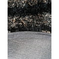 thumbnail image 6 of Rugsotic Carpets Hand Tufted Shag Polyester Eco-Friendly Area Rugs - 10'x10', Round, Black Beige, Plain Solid Design, High Pile Handmade Anti Skid Rugs for Living Room, Bed Room K00013, 6 of 6