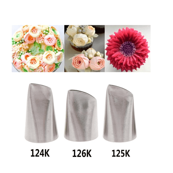 Rose Petals Icing Piping Nozzles