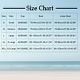 thumbnail image 3 of Sawvnm Women Bras Women's Fashionable Underwire-free Gathering Front Button-up Breathable Bra Large Cup Daily Bra, 3 of 7