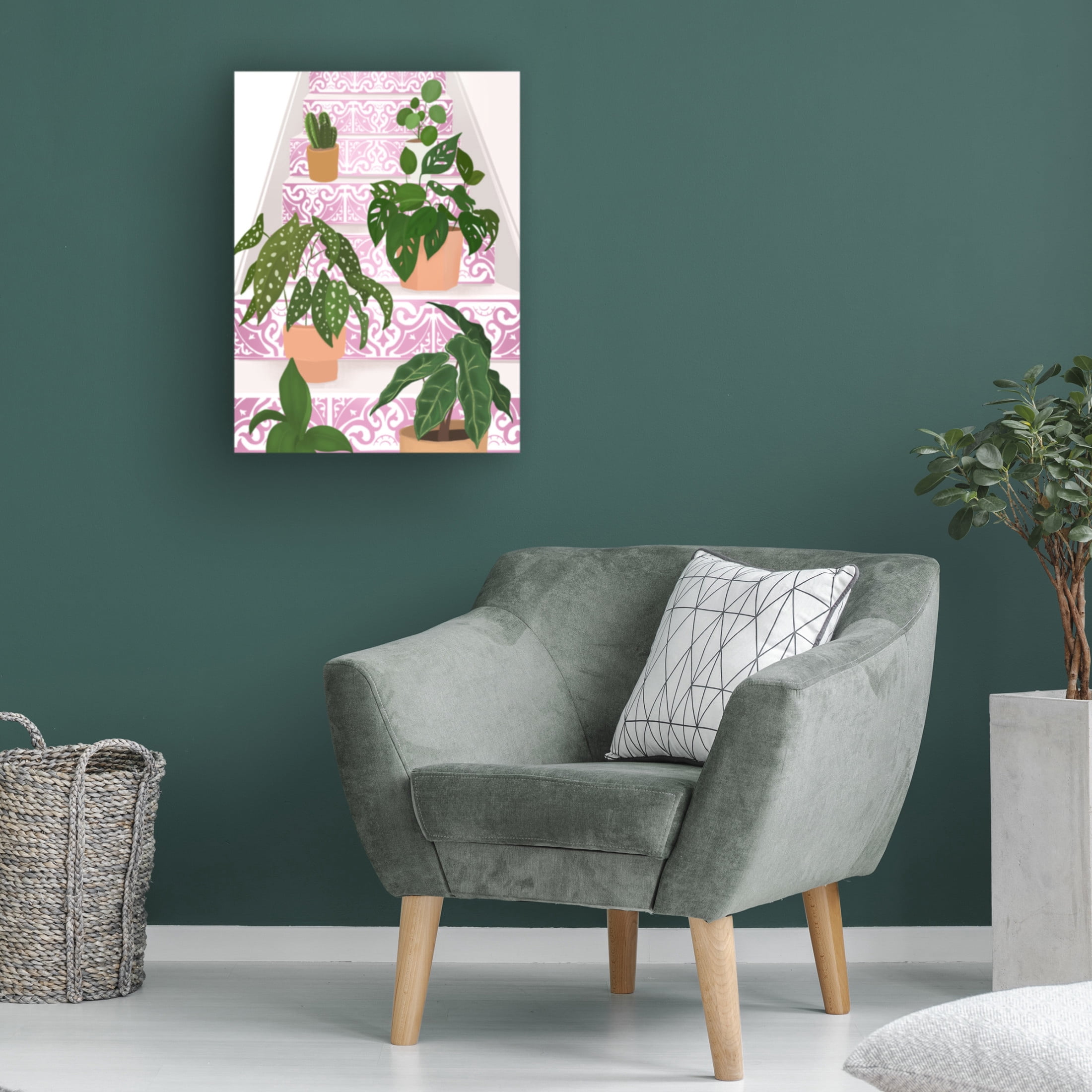 Trademark Fine Art Petra Lizde  Plants Canvas Wall Art
